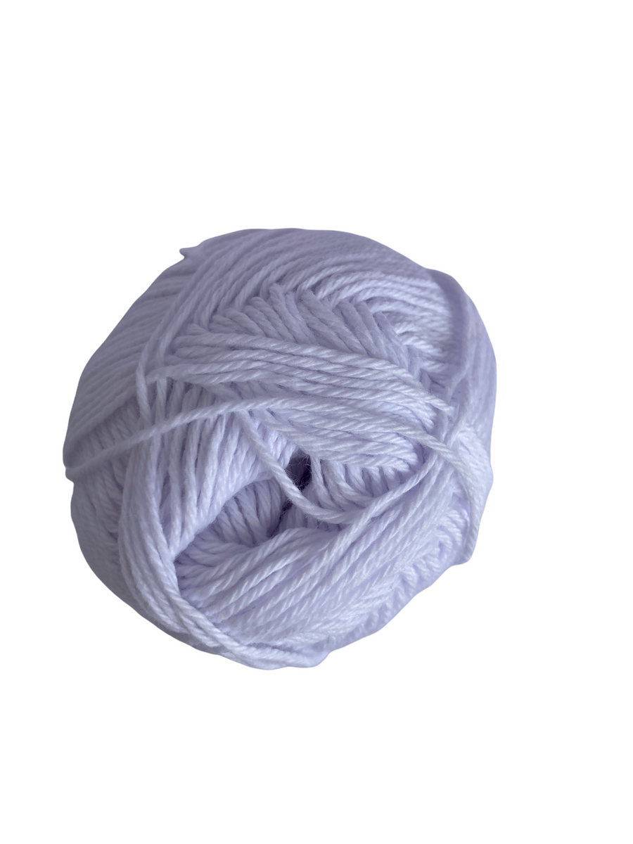 Hilo Grapa Amigucotton Unicolor Blanco #1