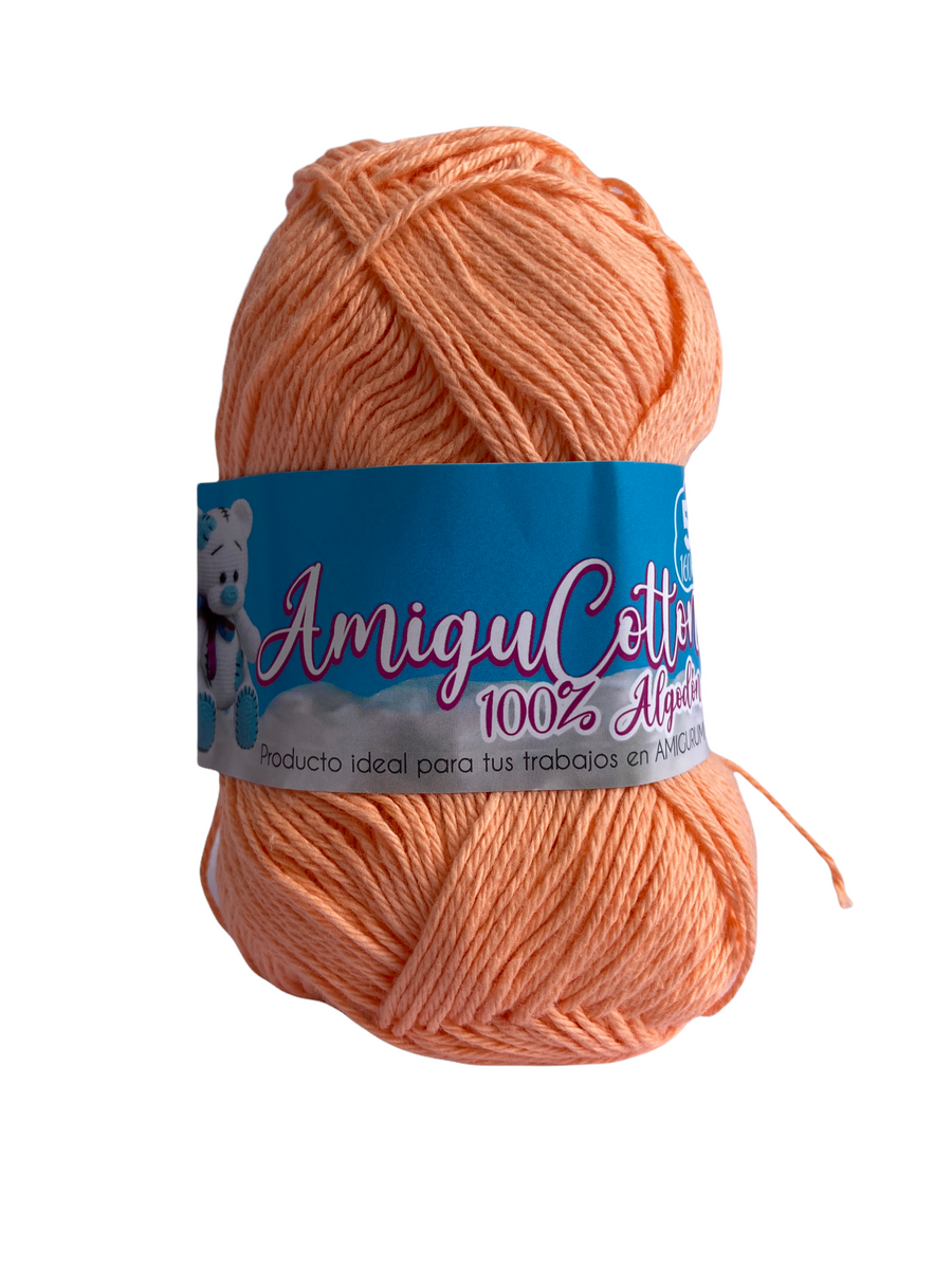 Hilo Grapa Amigucotton Unicolor Curuba Fuerte #20