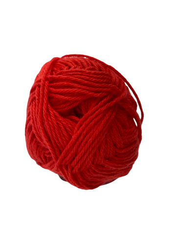 Hilo Grapa Amigucotton Unicolor Rojo #08