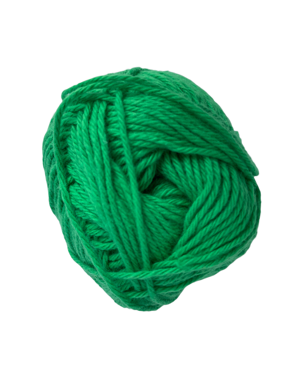 Hilo Grapa Amigucotton Unicolor Verde Navidad Claro #4