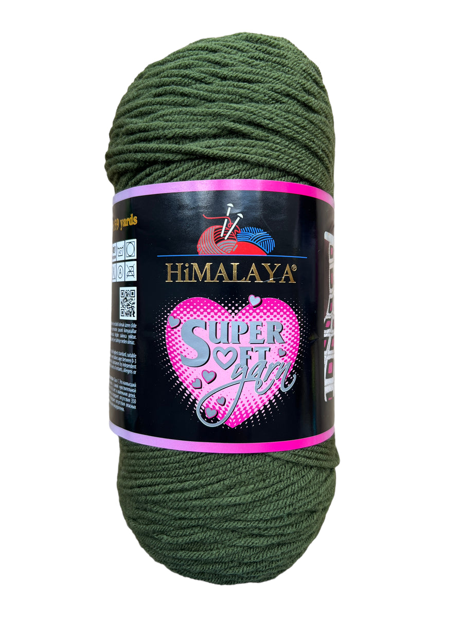 Lana Himalaya Super Soft Verde Oliva #80807