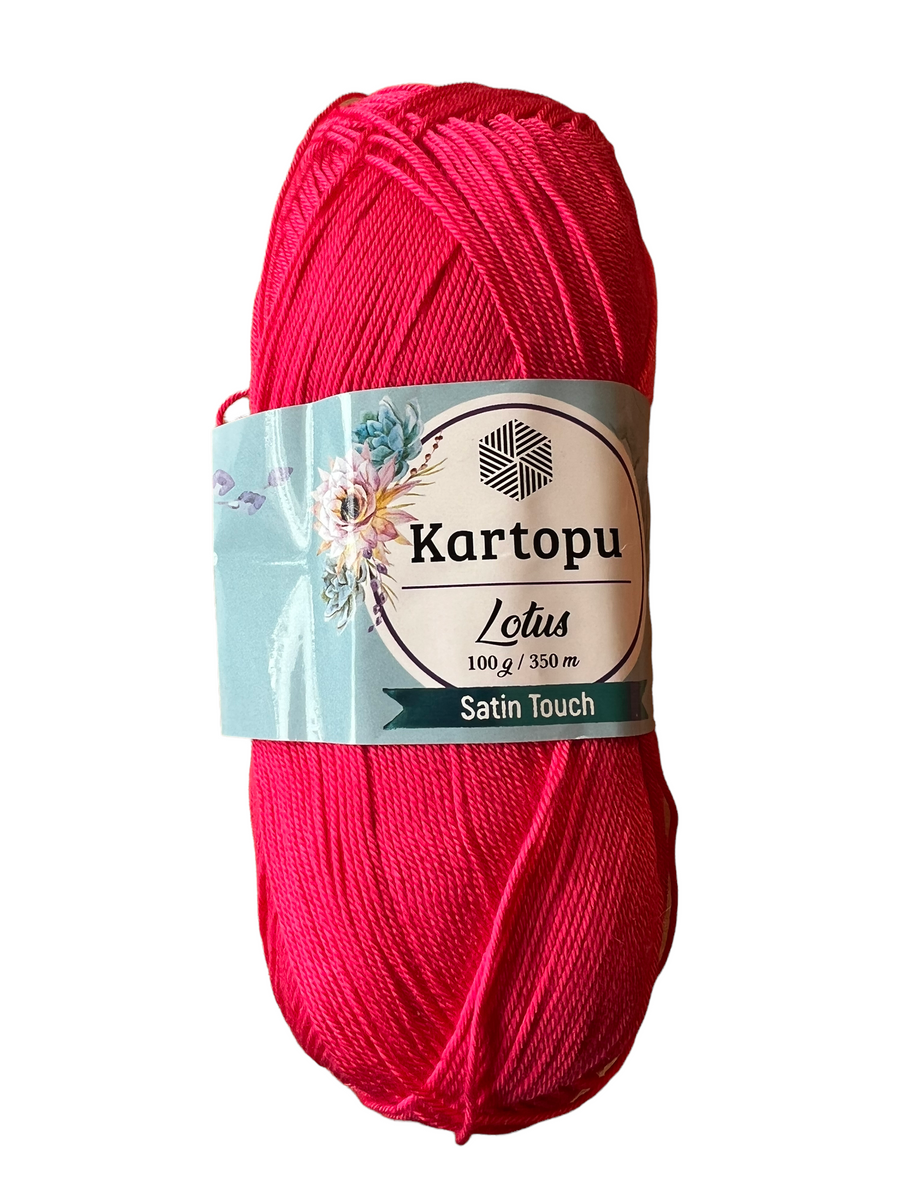 Lana Lotus Kartopu Fucsia # K141