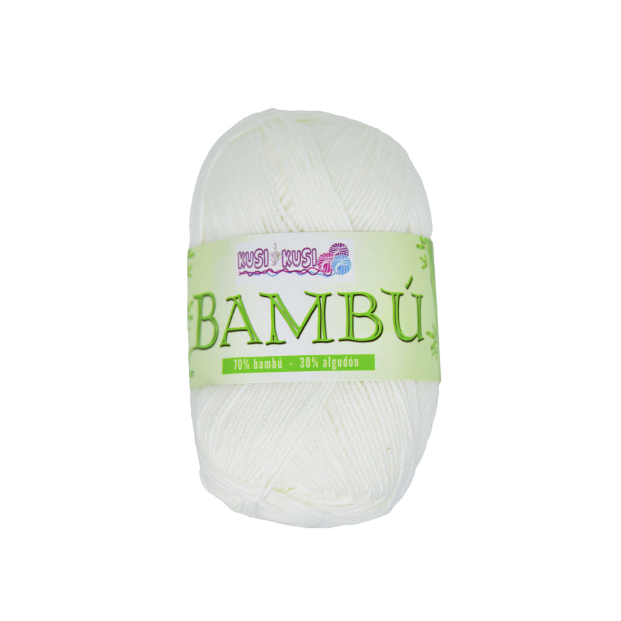 Lana Kusi Kusi Bambu Blanco # 901