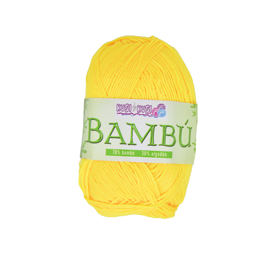 Lana Kusi Kusi Bambu Amarillo # 904
