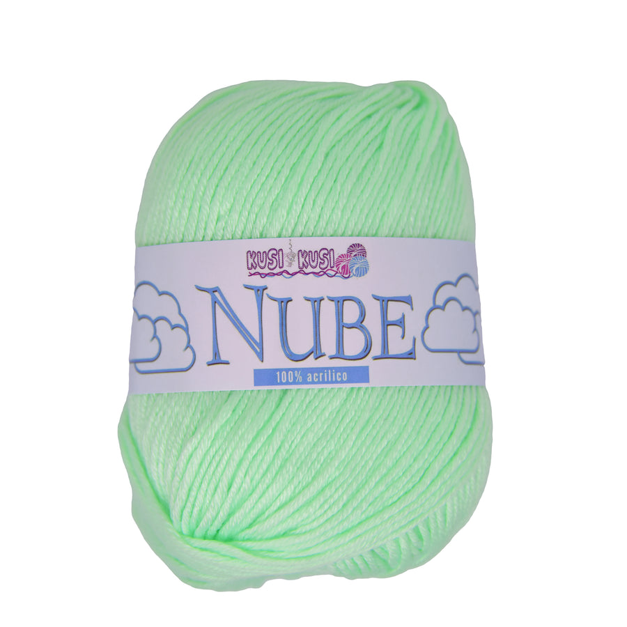 Lana Kusi Kusi Nube Verde Menta # 10