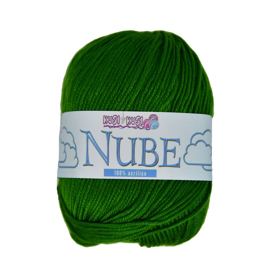 Lana Kusi Kusi Nube Verde Oliva # 32