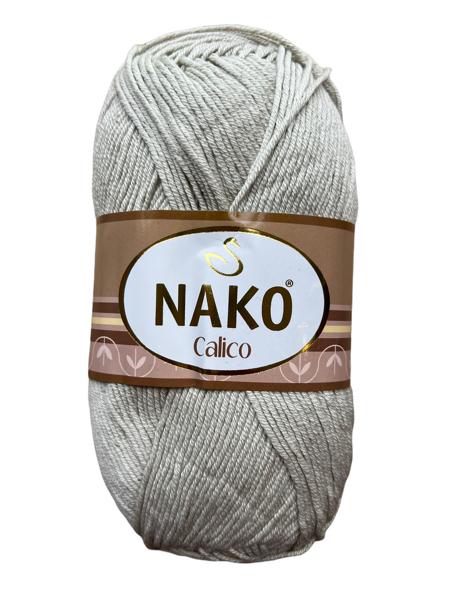 Lana Nako Calico Beige Grisoso # 10874