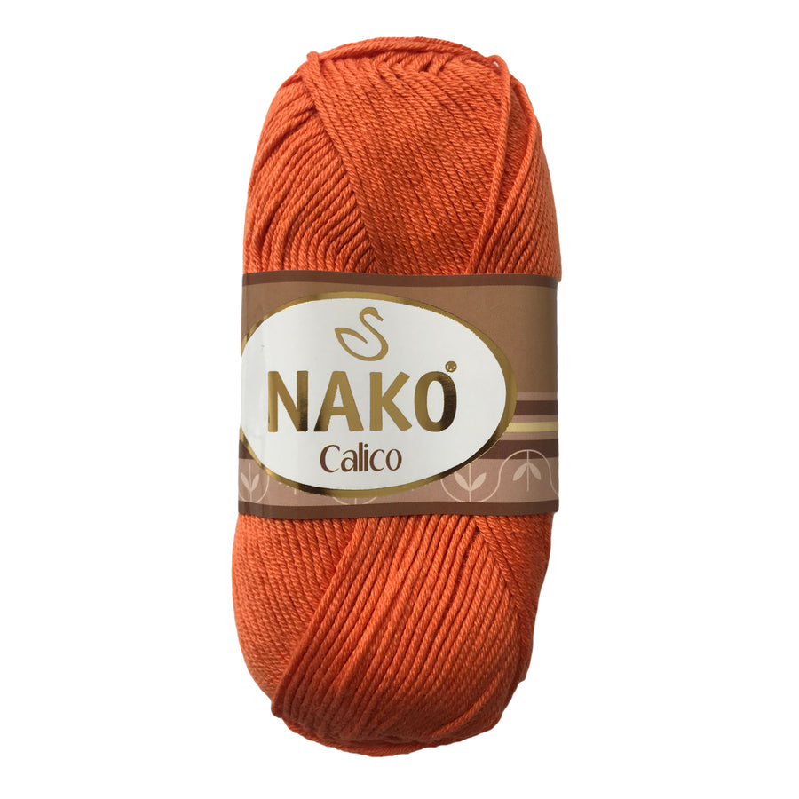 Lana Nako Calico Naranja # 4570