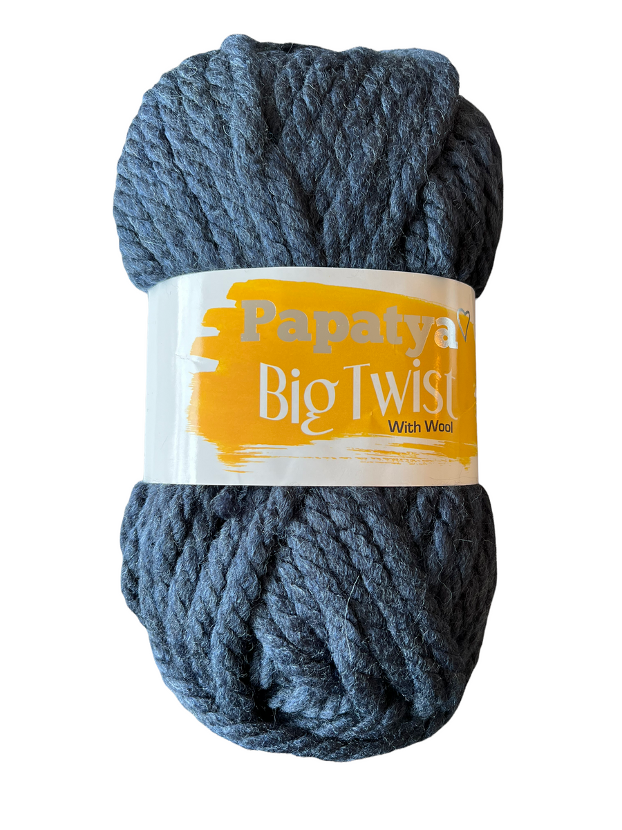 Lana Papatya Big Twist Azul Oscuro 55270