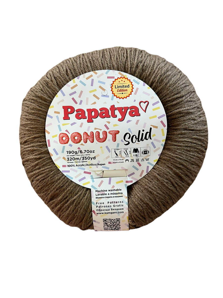 Lana Papatya Donut Solid Café # 109