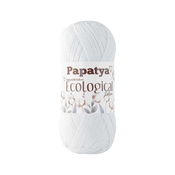 Lana Papatya Ecological Cotton # 306 Blanco