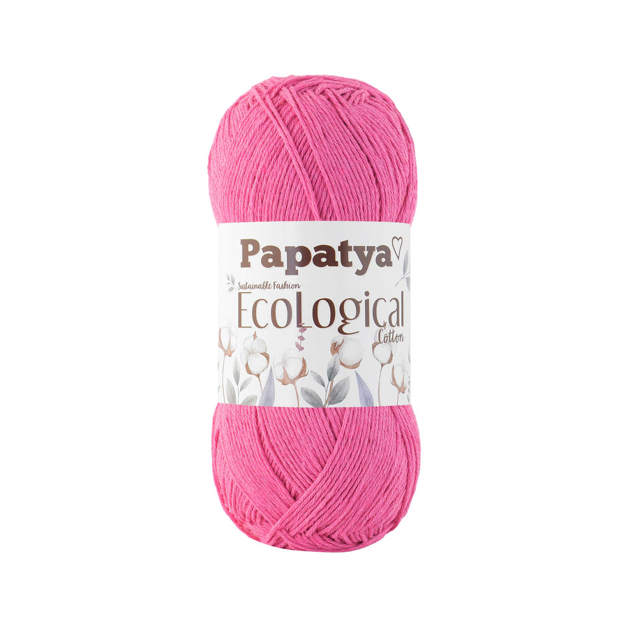 Lana Papatya Ecological Cotton # 404 Rosado