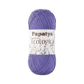 Lana Papatya Ecological Cotton # 504 Morado