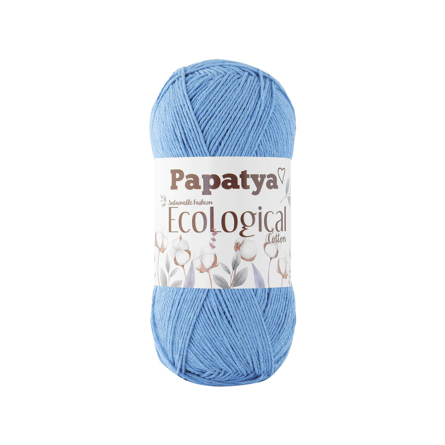 Lana Papatya Ecological Cotton # 603 Azul Claro