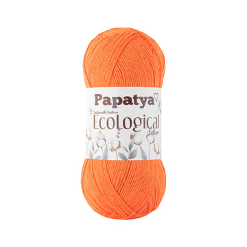 Lana Papatya Ecological Cotton # 702 Naranja