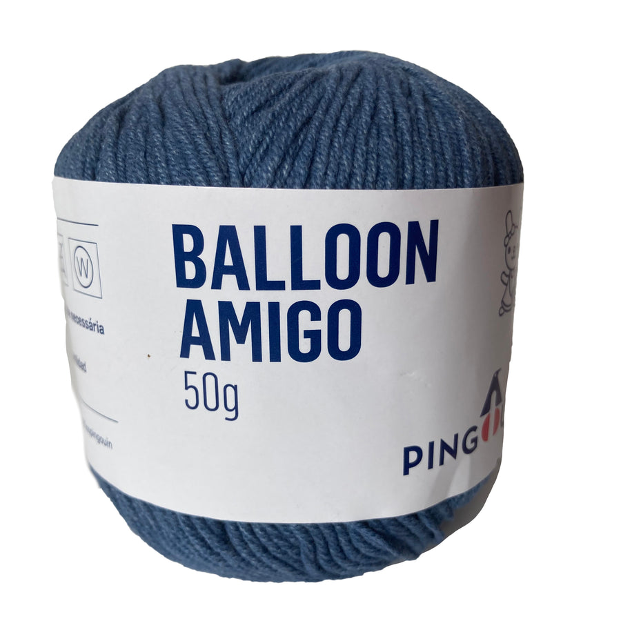 Lana Pingouin Balloon Amigo Azul # 7535