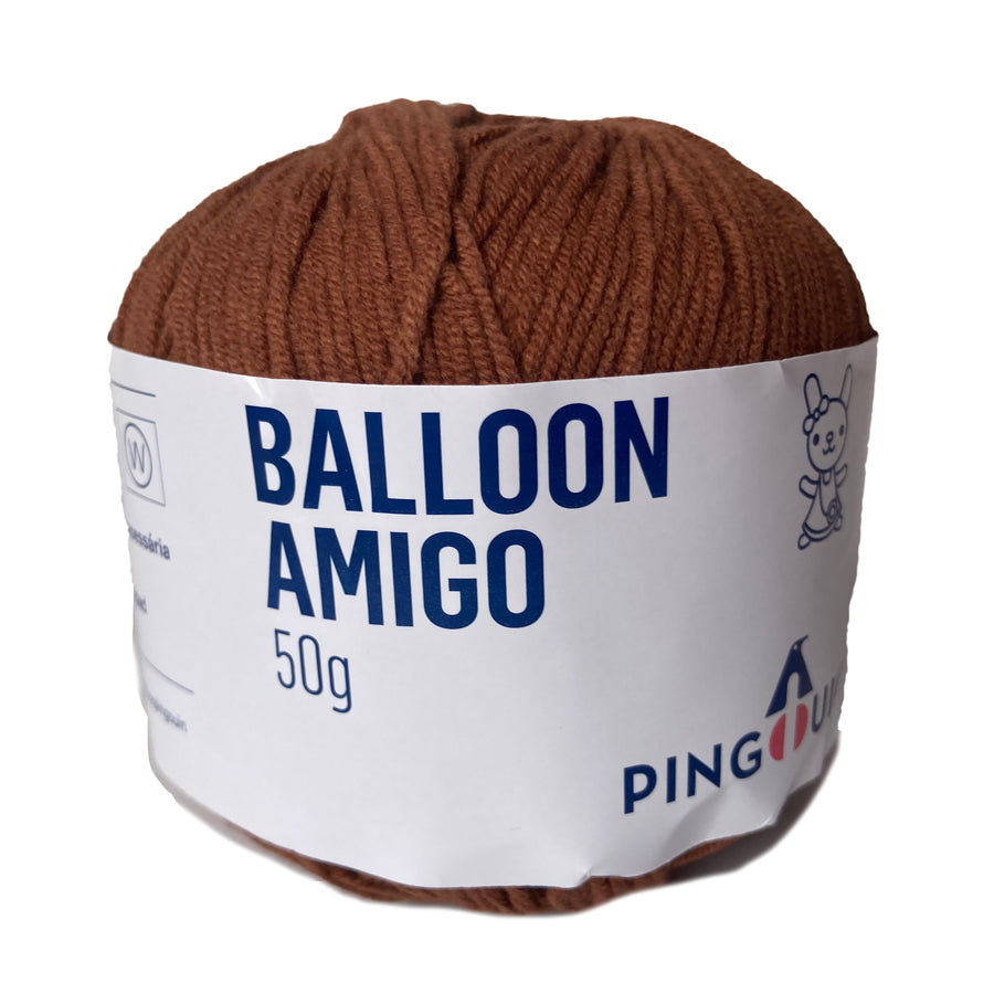 Lana Pingouin Balloon Amigo Café Claro # 7762