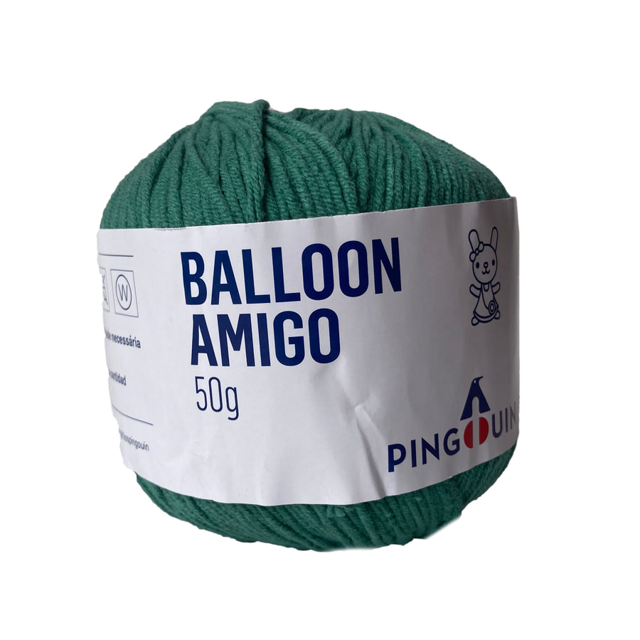 Lana Pingouin Balloon Amigo Verde # 2630