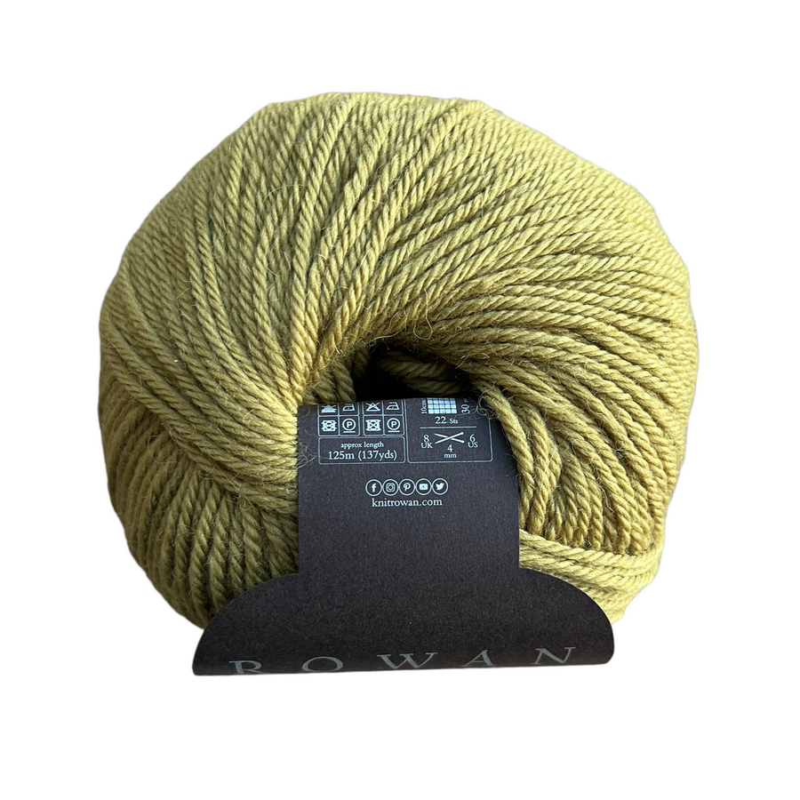 Lana Rowan Alpaca Soft DK Amarillo Mostaza # 220 – Entrelanas Sala de Tejido