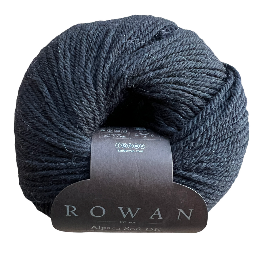 Lana Rowan Alpaca Soft DK Negro # 216