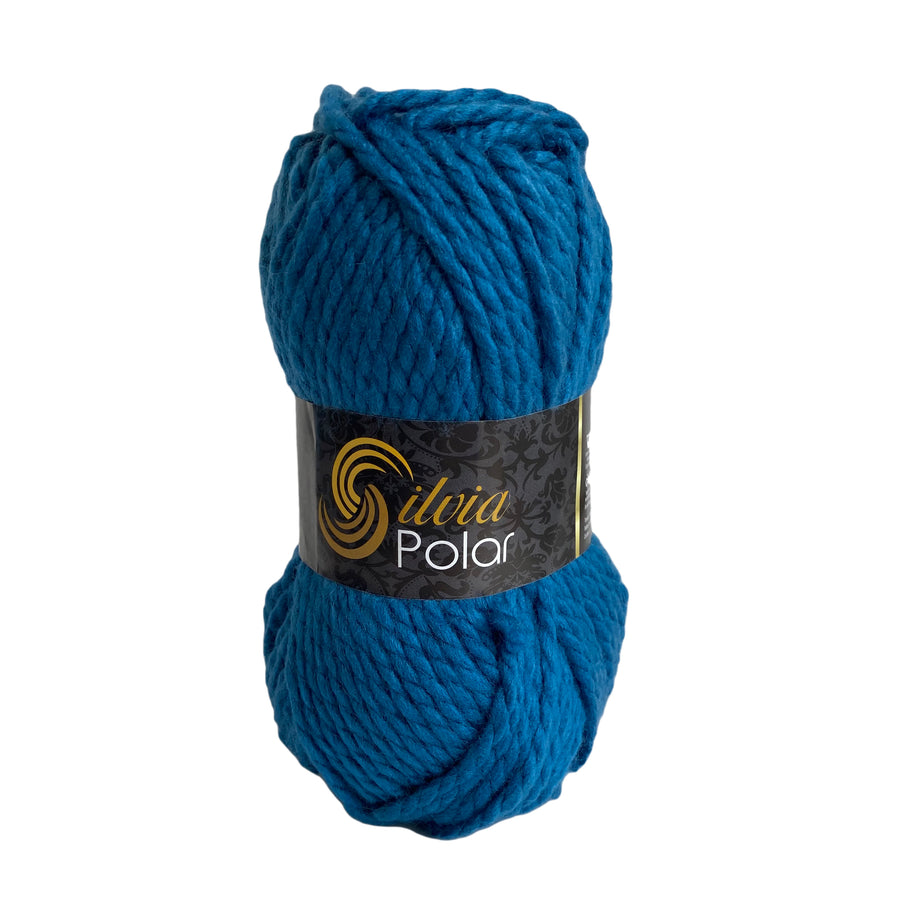 Lana Silvia Polar Azul #5433