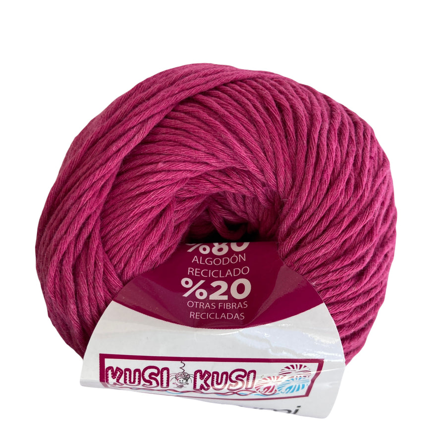 Lana Kusi Kusi Amigurumi Fucsia # 27