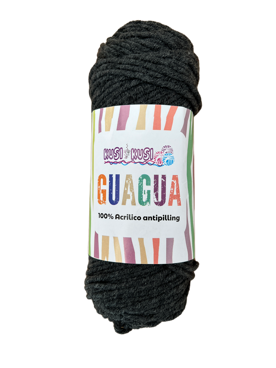 Lana Kusi Kusi GuaGua Gris Oscuro # 1272