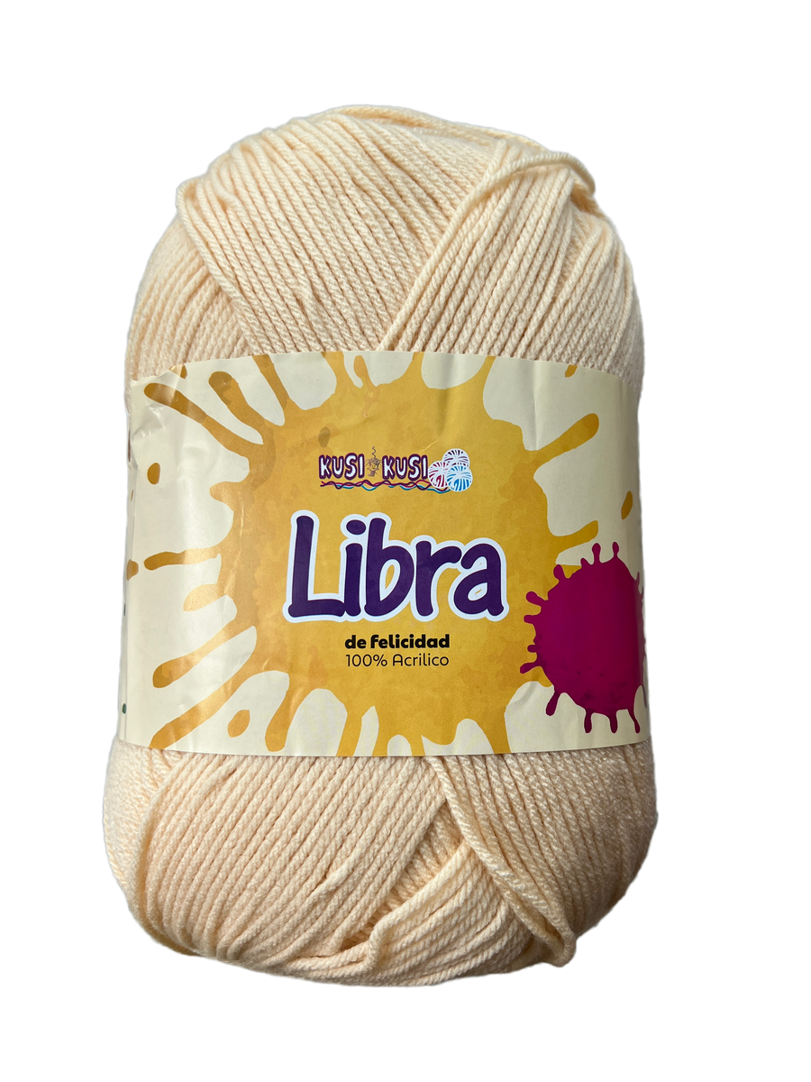 Lanas Kusi Kusi Libra de Felicidad Beige # 160171