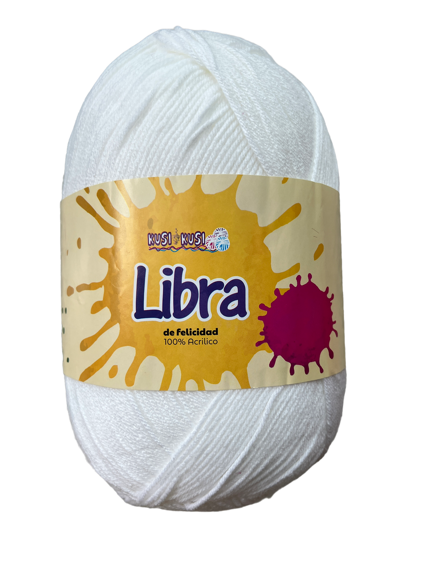 Lana Kusi Kusi Libra de Felicidad Blanco # 401044