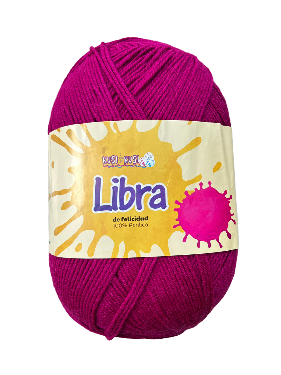 Lanas Kusi Kusi Libra de Felicidad Magenta # 310040