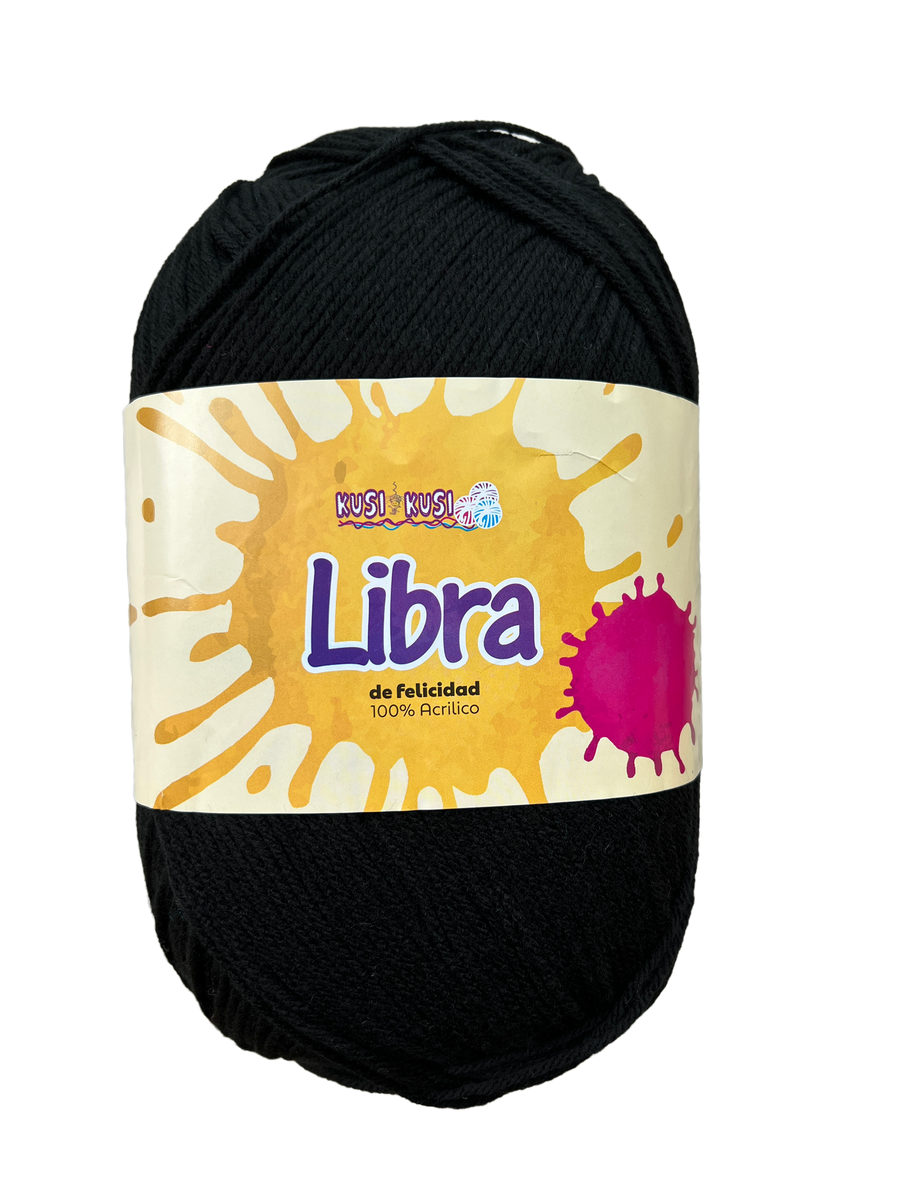 Lana Kusi Kusi Libra de Felicidad Negro # 490133