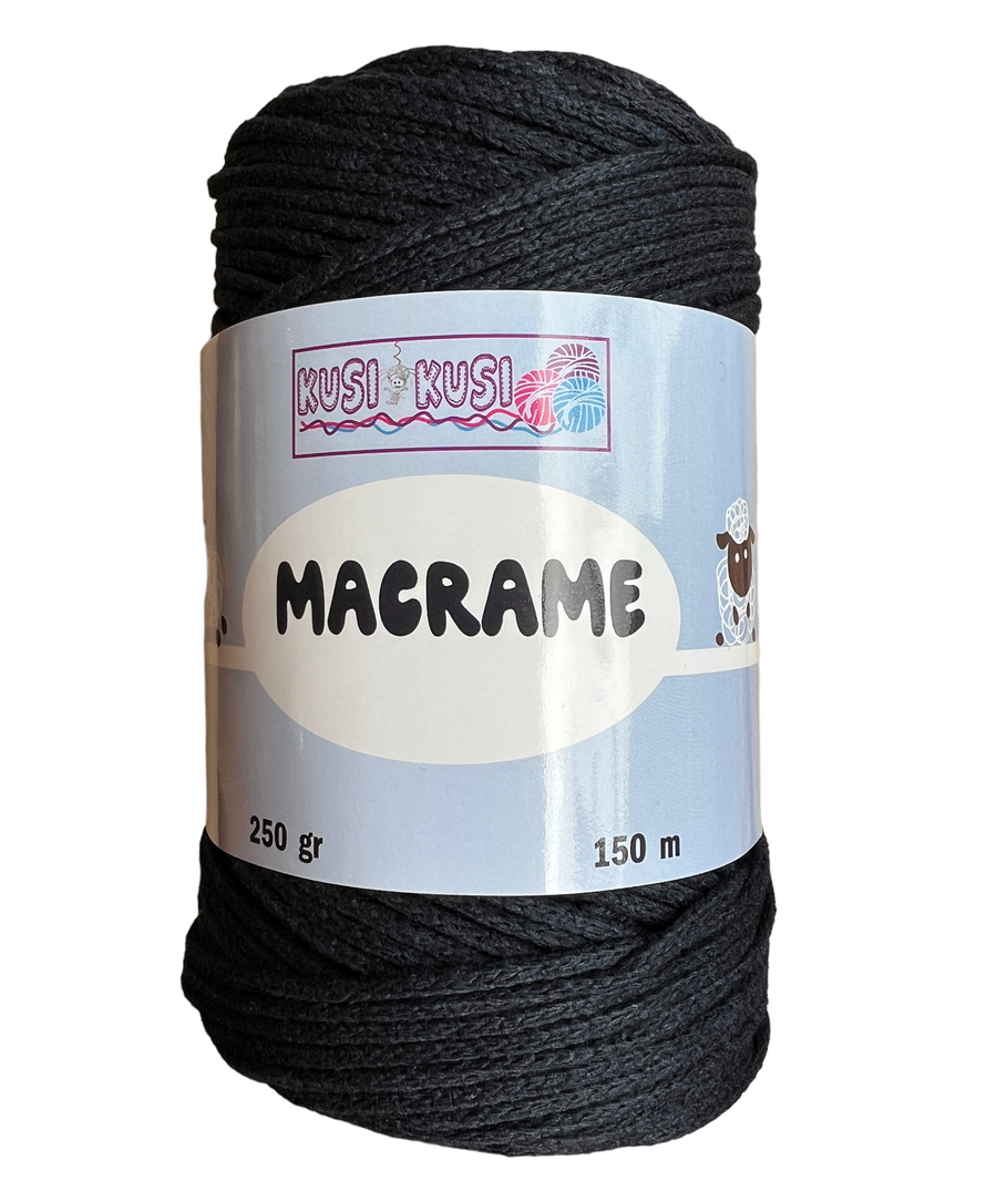 Lana Kusi Kusi Crea (antes Macrame) Azul Oscuro # 17