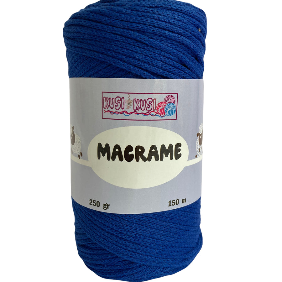 Lana Kusi Kusi Crea (antes Macrame) Azul Rey # 19