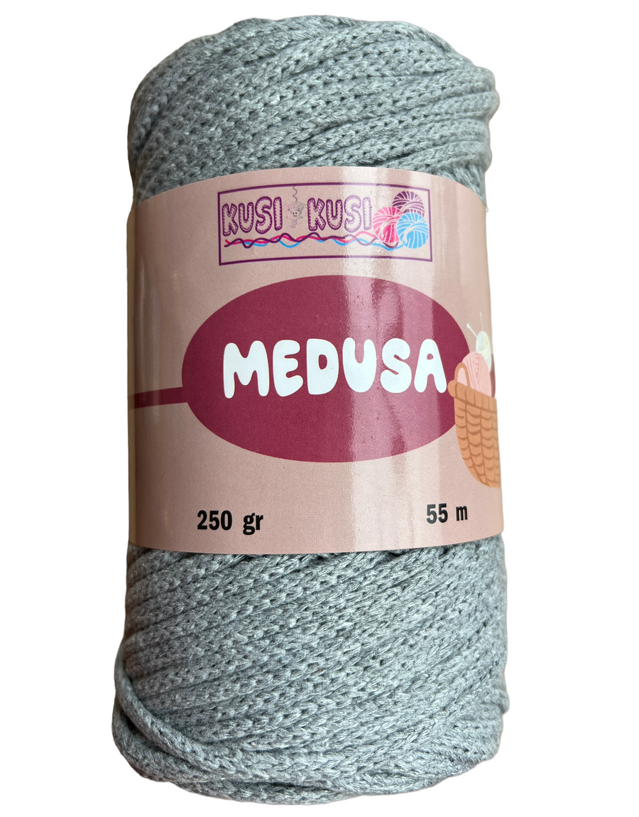 Lana Kusi Kusi Medusa Gris Claro # 03