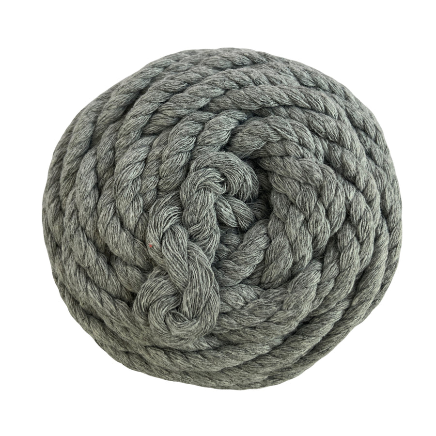 Lana Kusi Kusi Rope/Cuerda Gris Claro 3 mm # 21