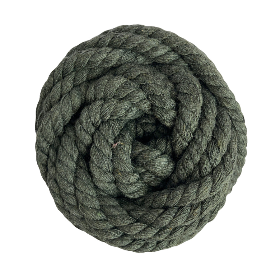 Lana Kusi Kusi Rope/Cuerda Verde Oscuro 6 mm # 20