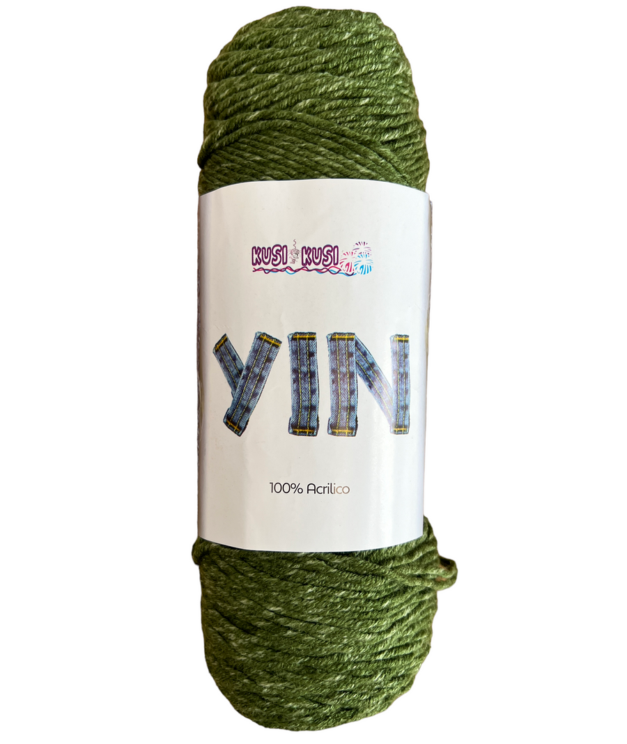 Lana Kusi Kusi Yin Verde Oliva # 911573