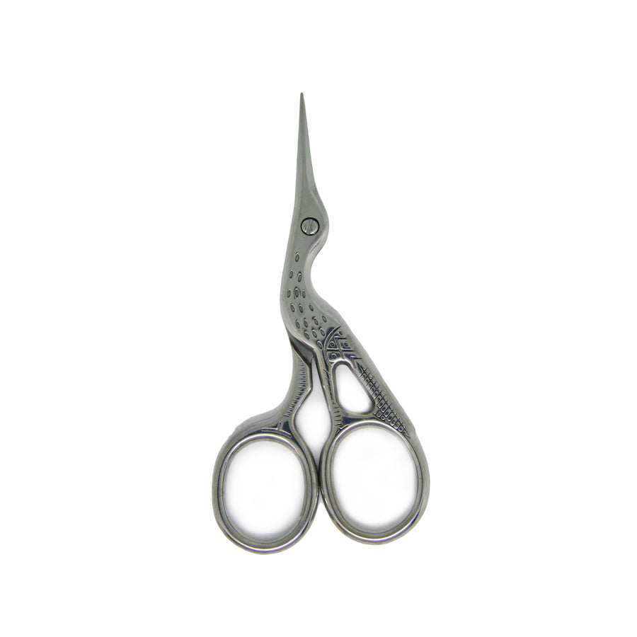 Tijera Colibri Plateada 9.3 cms